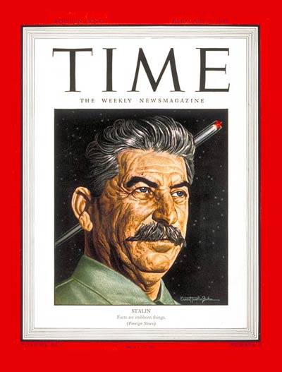 Stalin, copertina sul Times