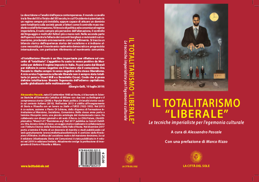 Copertina del libro "Il totalitarismo liberale"