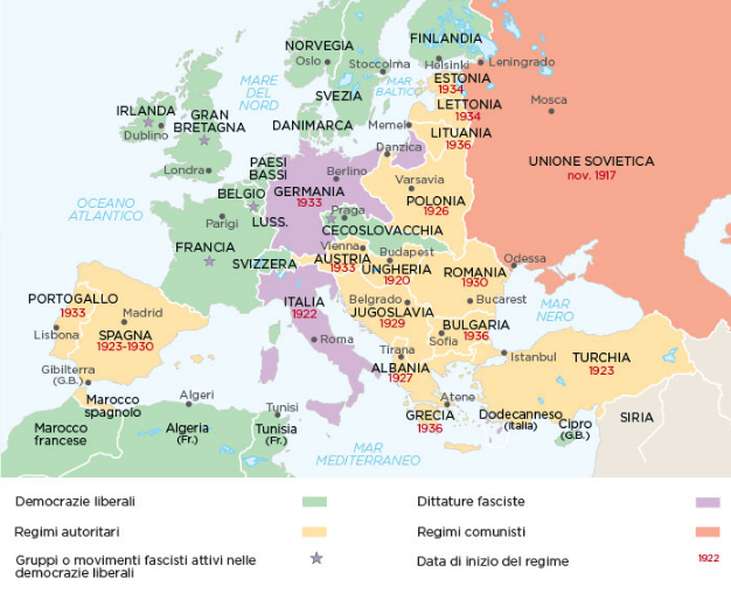 La lotta di classe mondiale tra il 1933 e il 1945